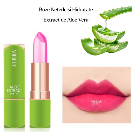 Ruj Transparent Magic cu Aloe Vera