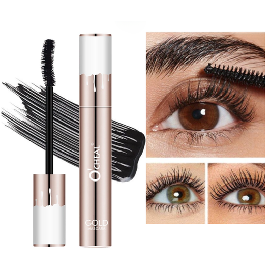 Rimel Gold Mascara Cu Efect de Alungire si Defnire Rezistent la Apa - Negru